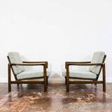 Fauteuils Mid-Century par Zenon Bączyk, années 1960, lot de 2