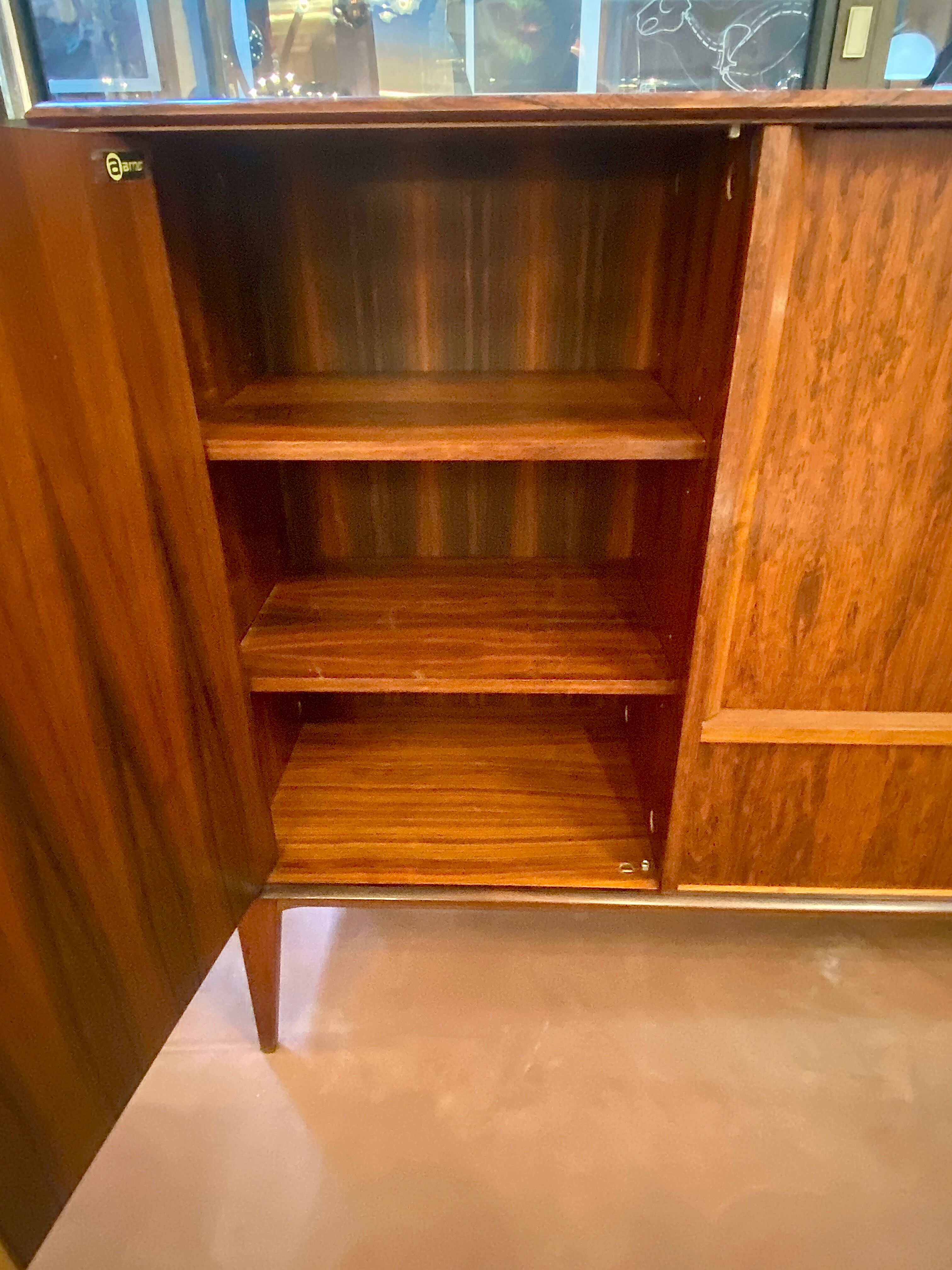 Scandinavian row high rosewood rio for arno circa 60