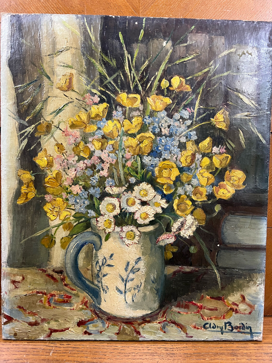 Table bouquet of country flowers