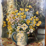 Table bouquet of country flowers