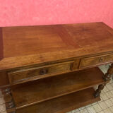 Wooden dessert table