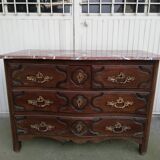 Commode galbée style Louis XVI
