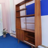 Library separator of 60s teak pieces