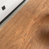 Solid pine table with its extension, 1950s