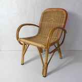 rattan armchair