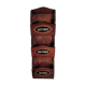 Wooden wall mail door