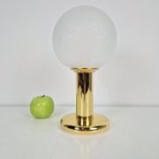 Vintage Sphere Table Lamp in Brass by Targetti Sankey, Italy, 1960s