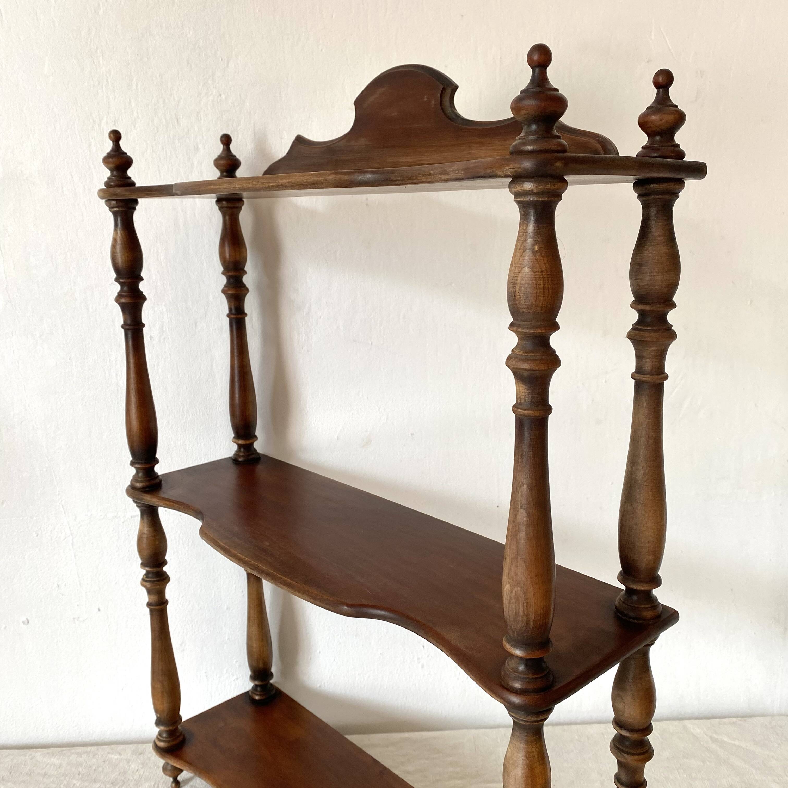 Old wall shelf 3 trays