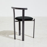 Postmodern style metal framed chair