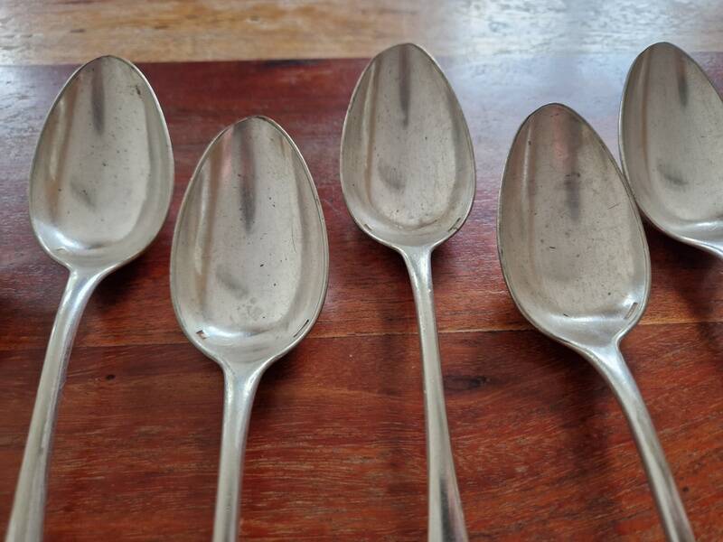 Christofle, Paris - Set of 11 table spoons - Fidélio model