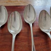 Christofle, Paris - Set of 11 table spoons - Fidélio model
