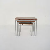 Mid-century nesting tables, The Netherlands 1950's