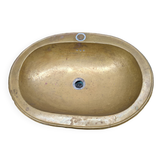 Brass sink