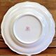 6 old Gien soup plates, pink landscape, 1938/1960
