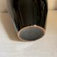 BLACK STONEWARE VASE