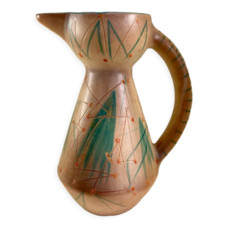 Vase ou pichet ceramique signé François Ré Vallauris années 50