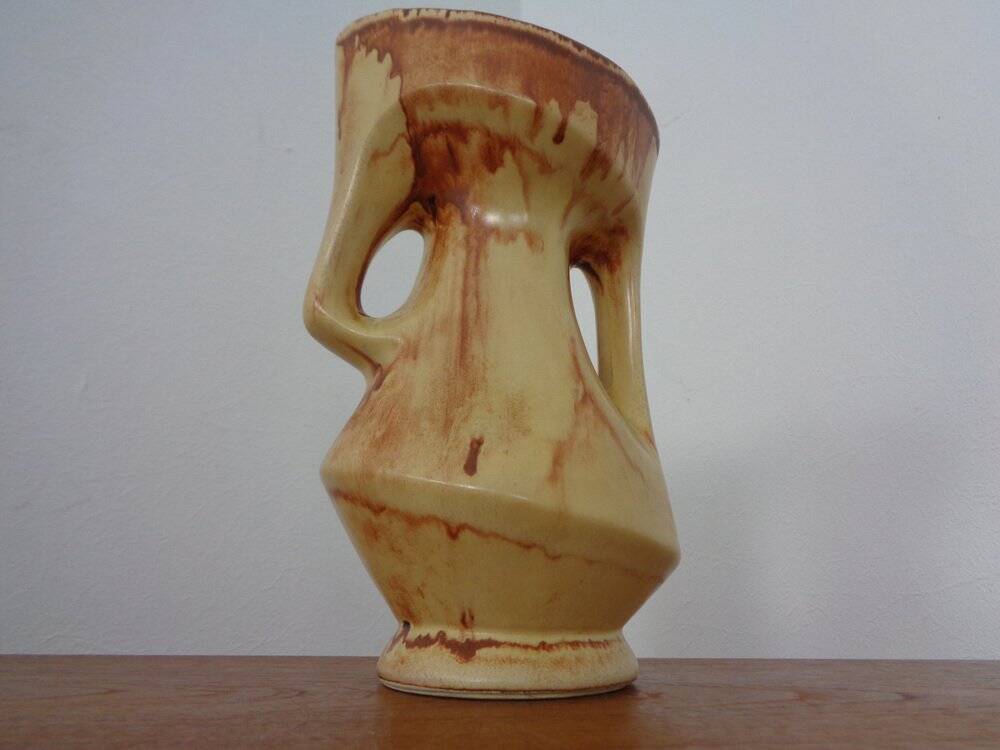 Large French Vallauris ceramic vase, 1970s