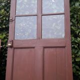 Porte vitrée H186,5xL98,5 de communication moulurée