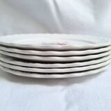 Vintage floral dessert plates