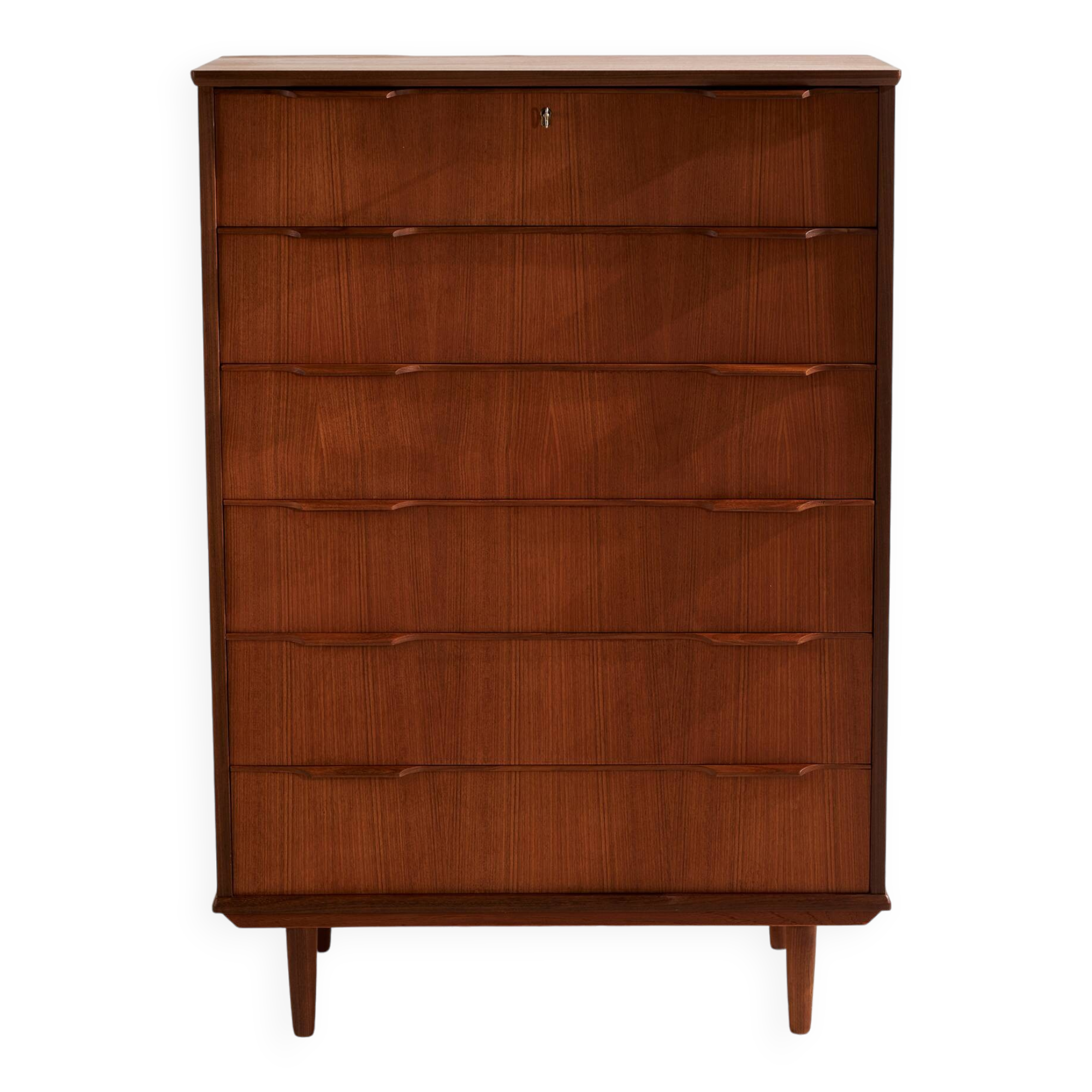 Restored teak dresser