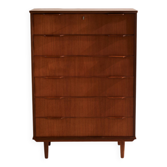 Restored teak dresser