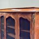 Bookcase Three Doors In Louis XV Style Marquetry XIX Eme Century
