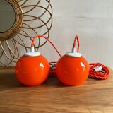 Pair of portable lamps