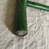 Green military stool