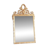 Miroir doré XXe style Louis XVI