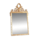 Miroir doré XXe style Louis XVI