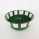 Large bowl - SOL green border