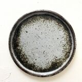 Glazed ceramic plate (stoneware), Chantal & Thierry Robert 1970