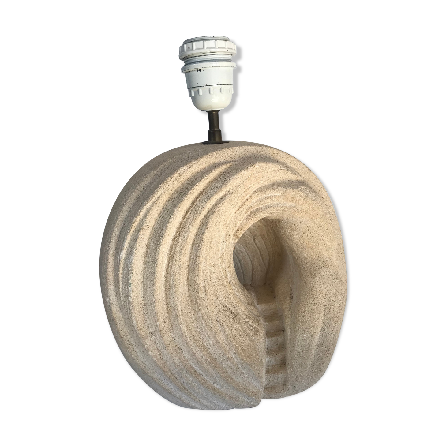 Stone lamp Arsène Galisson