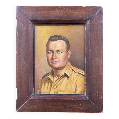 Tableau portrait d’homme en chemise