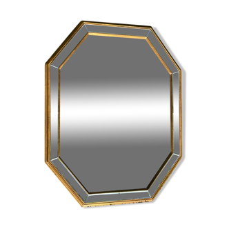 large mirror bestelnummer parcloses bisautées, circa 1980 73x93cm