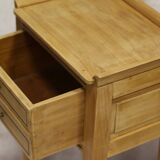 Pair of Louis XVI bedside tables in cherry wood