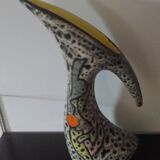 Vallauris vase signed Bessonne years 50