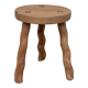 Vintage turned leg tripod stool 1960