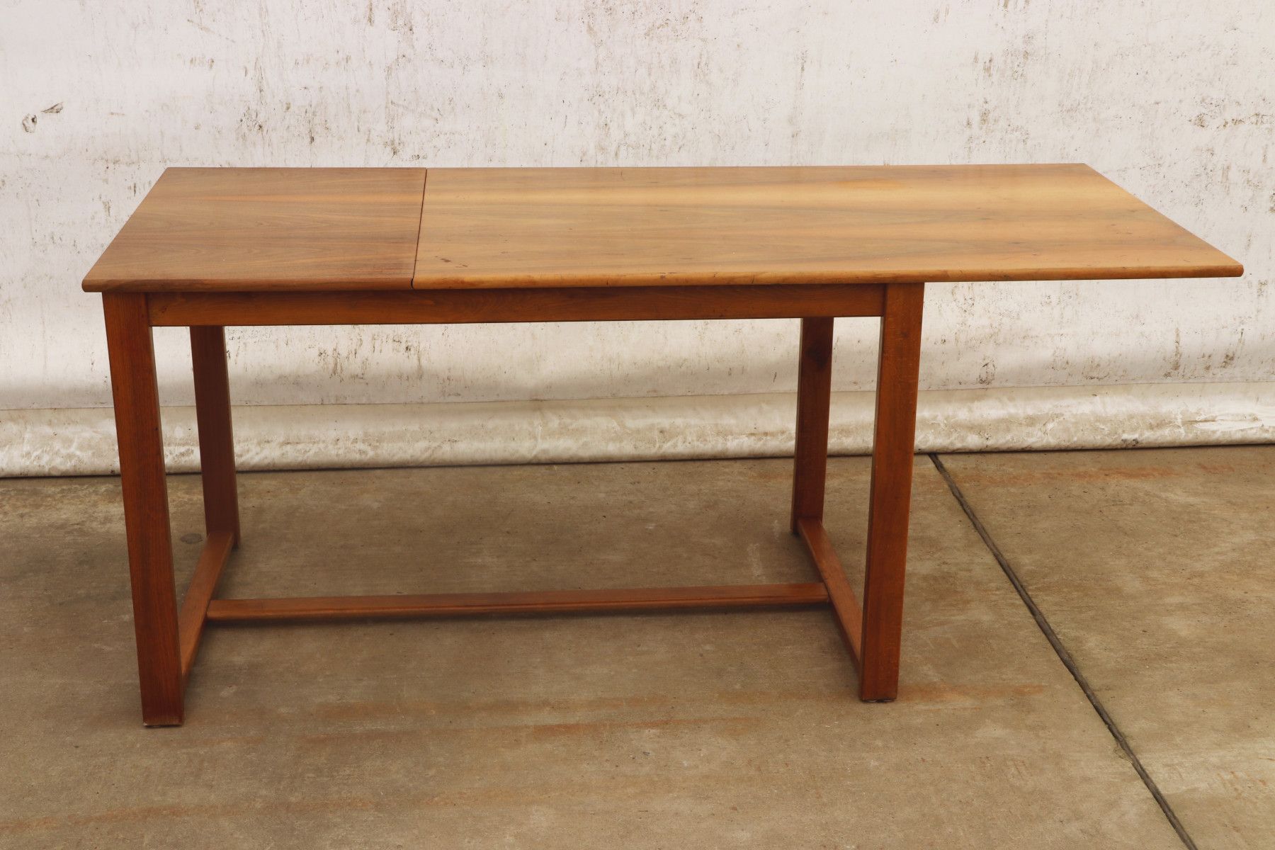 Walnut folding dining table by Drevotvar, 1980´s, Czechoslovakia