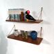 Set of two floating shelves, Danmark, 1960s
