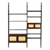 Library of Leonardo Fiori for Isa Bergamo, 1960s