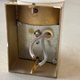 Opaque glass and brass wall light by Limburg, Germany, 1970.