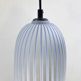 Mid-Century Modern Blue Glass Pendant, Italy, 1960s