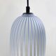 Mid-Century Modern Blue Glass Pendant, Italy, 1960s