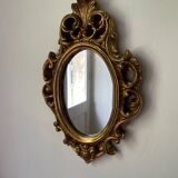 Golden rockery mirror