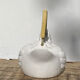 Teapot in the shape of a duck in white ceramic 1960 vintage