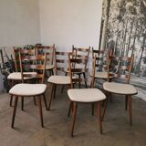 Set of 8 Hiller bistro chairs