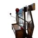 Wall cabinet with coat rack