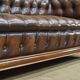 Chesterfield leather sofa