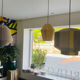 Hay wool lamps
